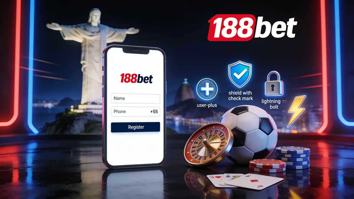 188bet no Brasil — Como Começar a Jogar na 188bet